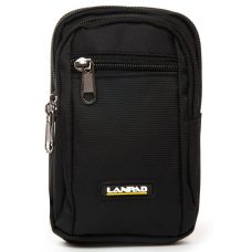 Сумка мужская Lanpad тканевая Черный (LAN6195 black)
