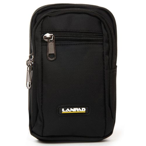 Сумка мужская Lanpad тканевая Черный (LAN6195 black)
