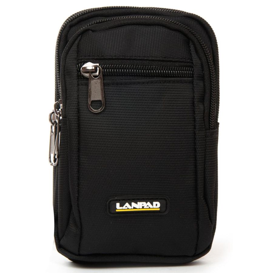 Сумка мужская Lanpad тканевая Черный (LAN6195 black)