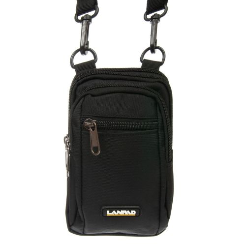 Сумка мужская Lanpad тканевая Черный (LAN6195 black)