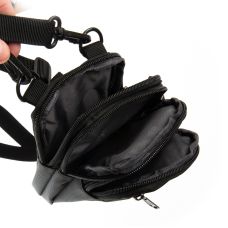 Сумка мужская Lanpad тканевая Черный (LAN6195 black)