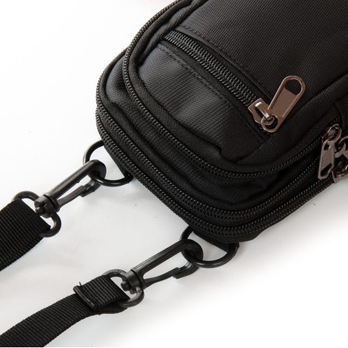 Сумка мужская Lanpad тканевая Черный (LAN6195 black)