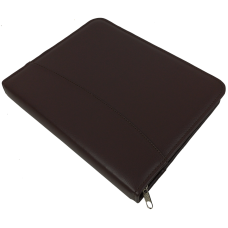 Мужская деловая папка для документов из эко кожи Exclusive Nемно-коричневая