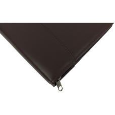 Мужская деловая папка для документов из эко кожи Exclusive Nемно-коричневая