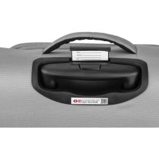 Маленький чемодан из ткани с увеличением объема 35/40L Topmove Серый