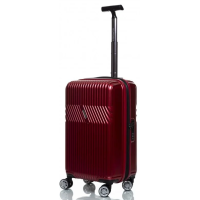 Маленький чемодан на колесах из поликарбоната 42L Sumdex Красный