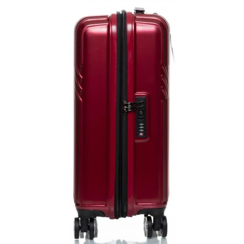 Маленький чемодан на колесах из поликарбоната 42L Sumdex Красный