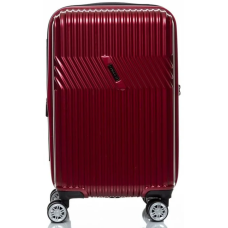 Маленький чемодан на колесах из поликарбоната 42L Sumdex Красный