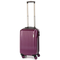 Маленький дорожный чемодан на колесах 40L Sumdex Лиловый