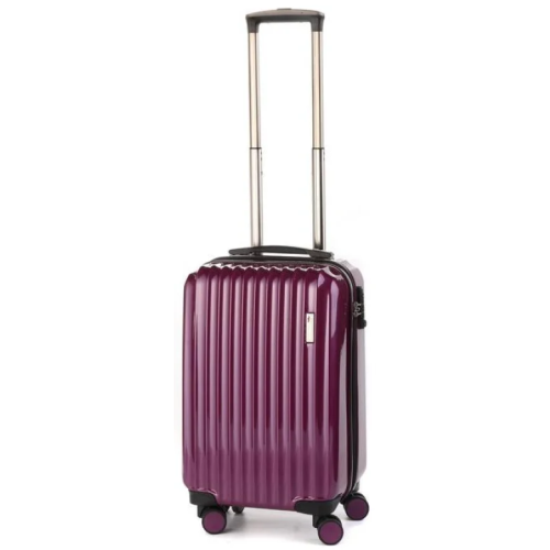 Маленький дорожный чемодан на колесах 40L Sumdex Лиловый