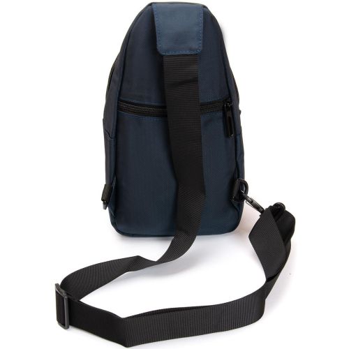 Мужская сумка слинг Lanpad тканевая Синий