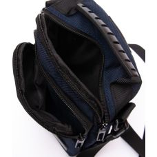 Сумка мужская Lanpad на плечо Синяя
