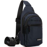 Сумка через плечо Lanpad мужская Синяя