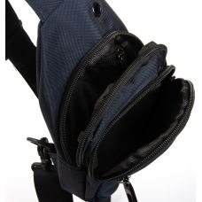 Сумка через плечо Lanpad мужская Синяя