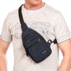 Сумка через плечо Lanpad мужская Синяя