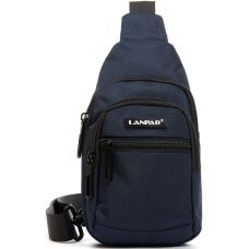 Сумка мужская через плечо Lanpad Синяя