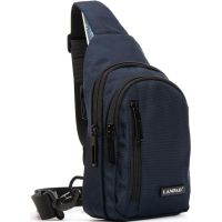 Мужская сумка через плечо Lanpad Синяя