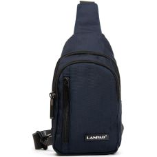 Мужская сумка через плечо Lanpad Синяя
