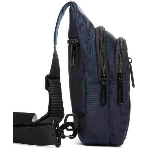 Мужская сумка через плечо Lanpad Синяя