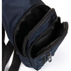 Мужская сумка через плечо Lanpad Синяя