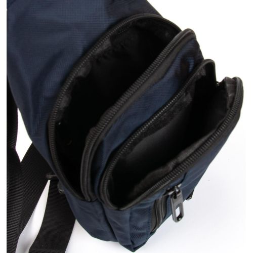 Мужская сумка через плечо Lanpad Синяя