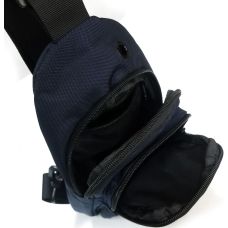 Мужская сумка тканевая Lanpad Синяя