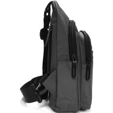 Мужская сумка тканевая Lanpad Серая