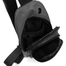 Мужская сумка тканевая Lanpad Серая