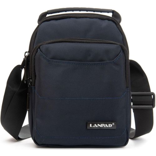 Сумка на плечо Lanpad мужская Синяя