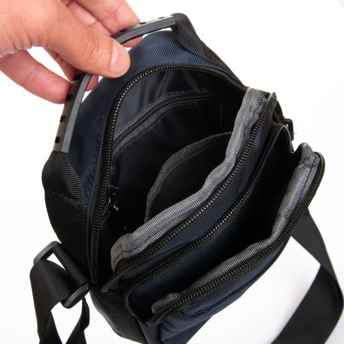 Сумка на плечо Lanpad мужская Синяя