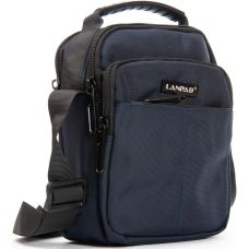 Сумка мужская на плечо Lanpad Синяя