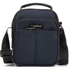 Сумка мужская на плечо Lanpad Синяя