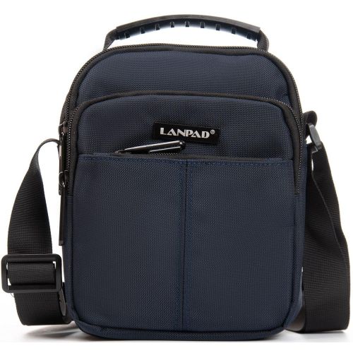 Сумка мужская на плечо Lanpad Синяя