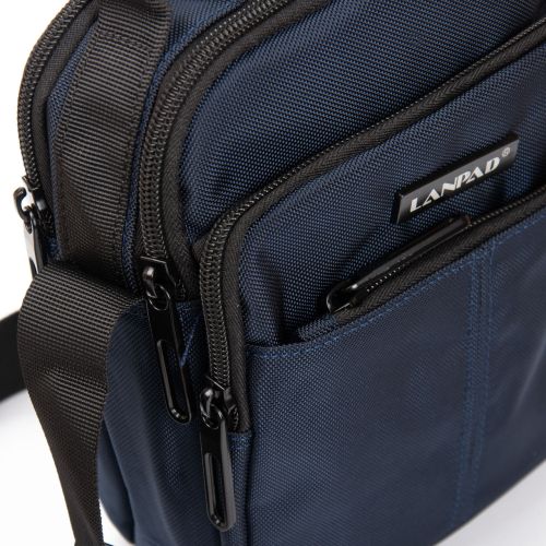 Сумка мужская на плечо Lanpad Синяя