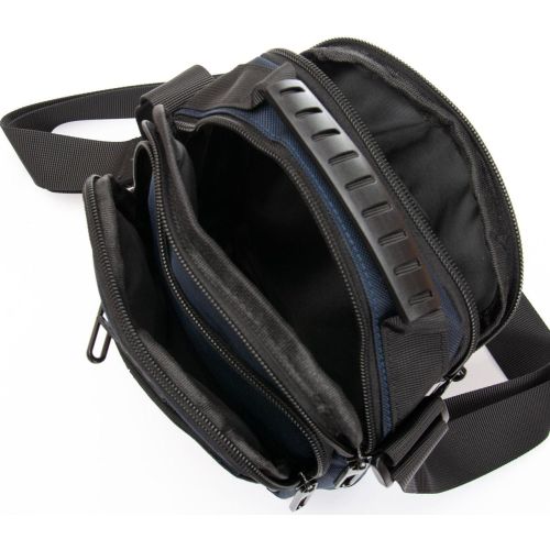 Сумка мужская на плечо Lanpad Синяя