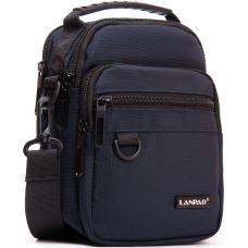 Мужская сумка Lanpad на плечо Синяя