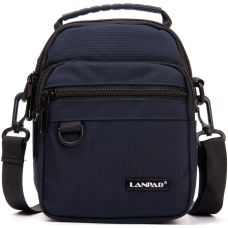 Мужская сумка Lanpad на плечо Синяя