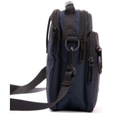 Мужская сумка Lanpad на плечо Синяя