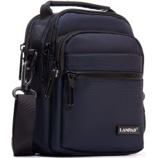 Сумка мужская на плечо Lanpad нейлон Синяя