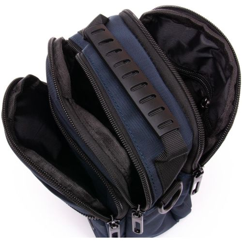 Сумка мужская на плечо Lanpad Синяя