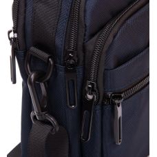 Сумка мужская на плечо Lanpad нейлон Синяя