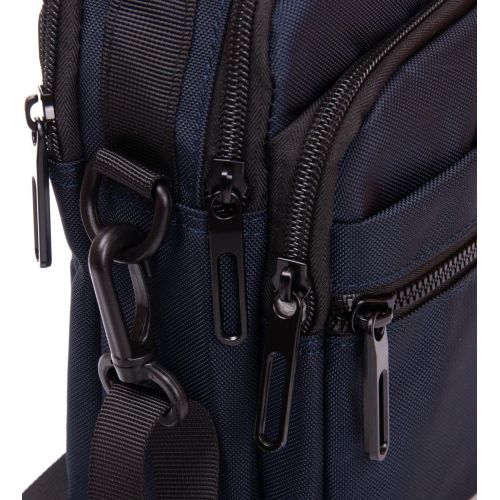 Сумка мужская на плечо Lanpad Синяя