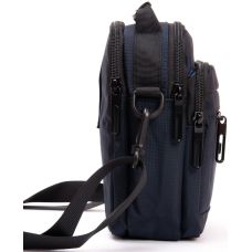 Сумка мужская Lanpad на плечо Темно-синяя