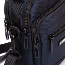 Сумка мужская Lanpad на плечо Темно-синяя