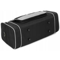 Вместительная дорожная сумка из кордуры 58L Reverse Черная с серым