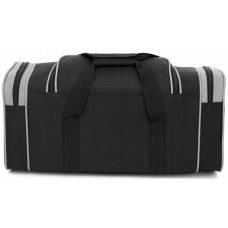 Вместительная дорожная сумка из кордуры 58L Reverse Черная с серым