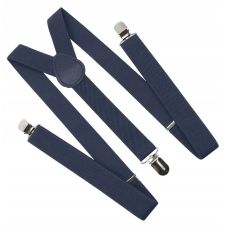 Подтяжки мужские для брюк Martom Темно-синие