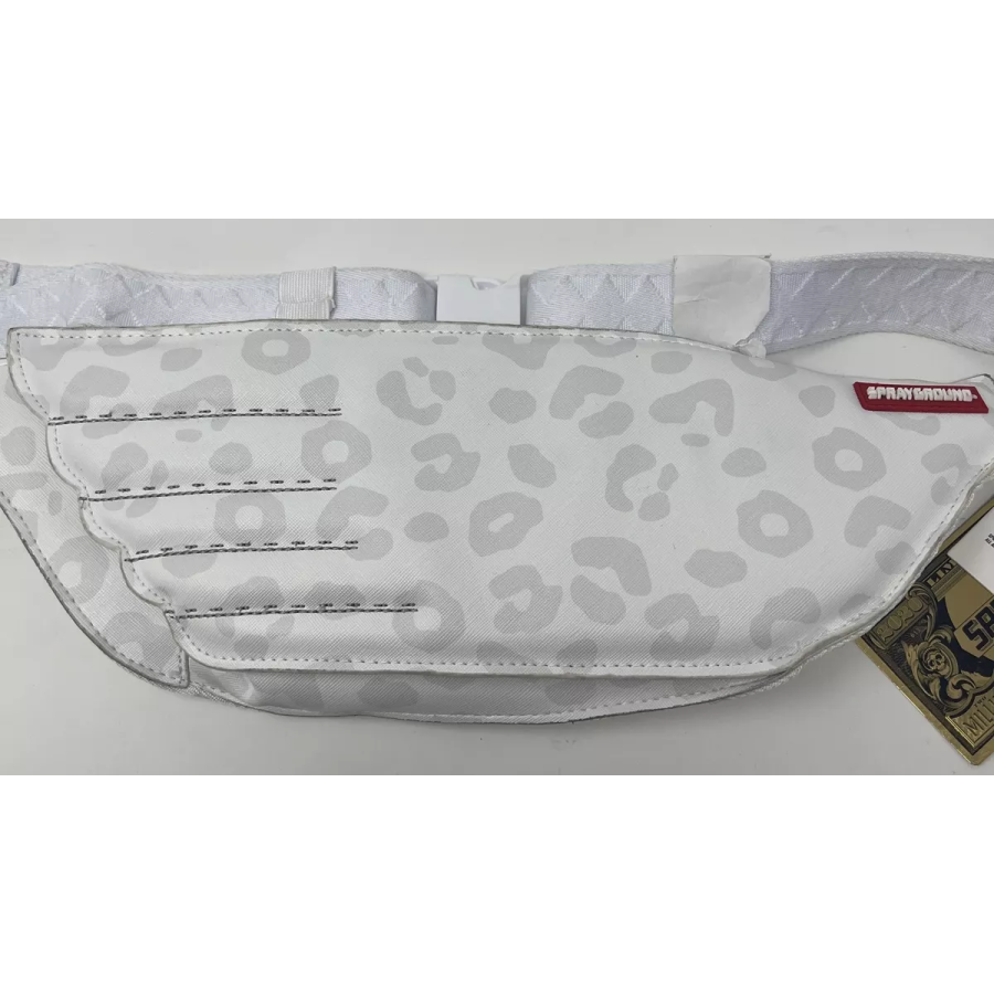 Нагрудная сумка слинг Sprayground Wings To The Future Белая