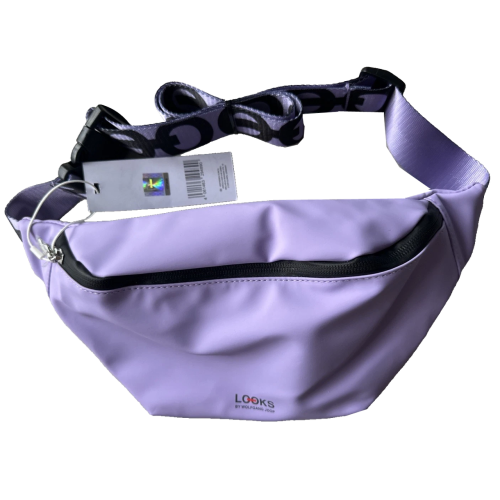 Женская поясная сумка бананка Looks Hip Bag by Wolfgang Joop Лиловая