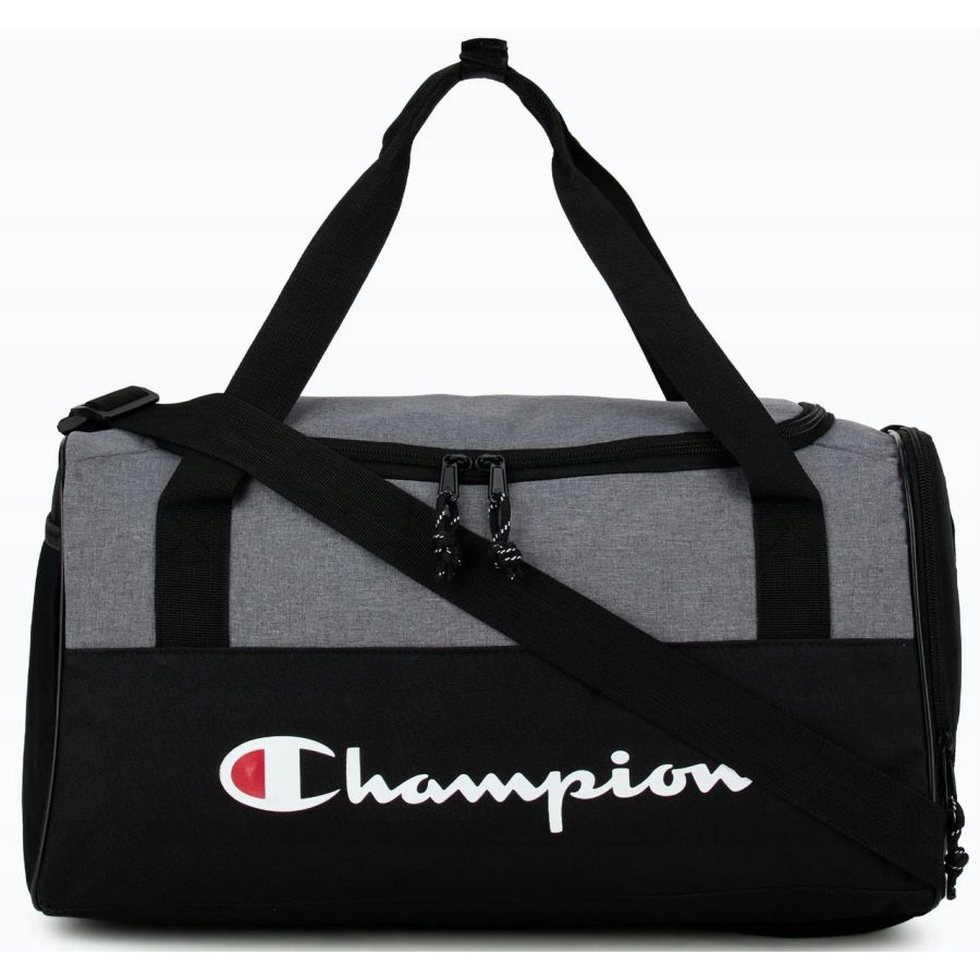 Спортивная сумка 30L Champion Training Bag Черная с серым